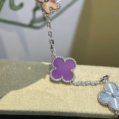 [GALE] CLOVER 5 MOTIF VIOLET BRACELET COLLECTION