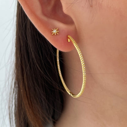 [GALE]Popular Large Hoop Earrings