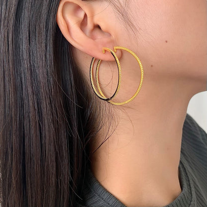 [GALE]Popular Large Hoop Earrings