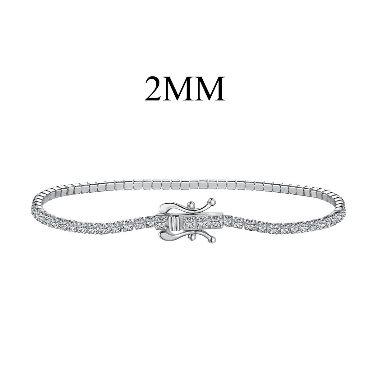 [GALE]Radiant Colorful Round Cut Party Bracelet