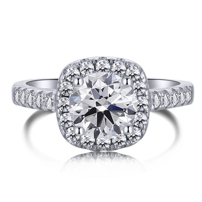 [GALE]Dazzling Resplendent Round Cut Wedding Ring