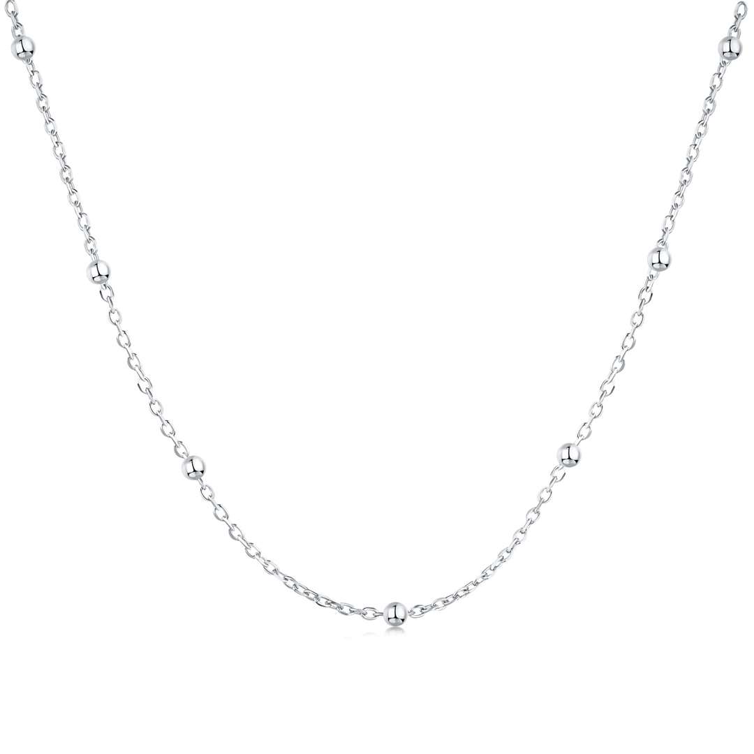 [GALE]Small Bead Clavicle Chain Simple Necklace