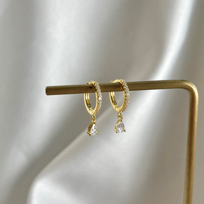 [GALE]Luxurious Geometric Drop Earrings