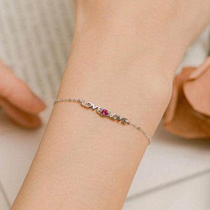 [GALE]Romantic Heart Shape Lover Bracelet