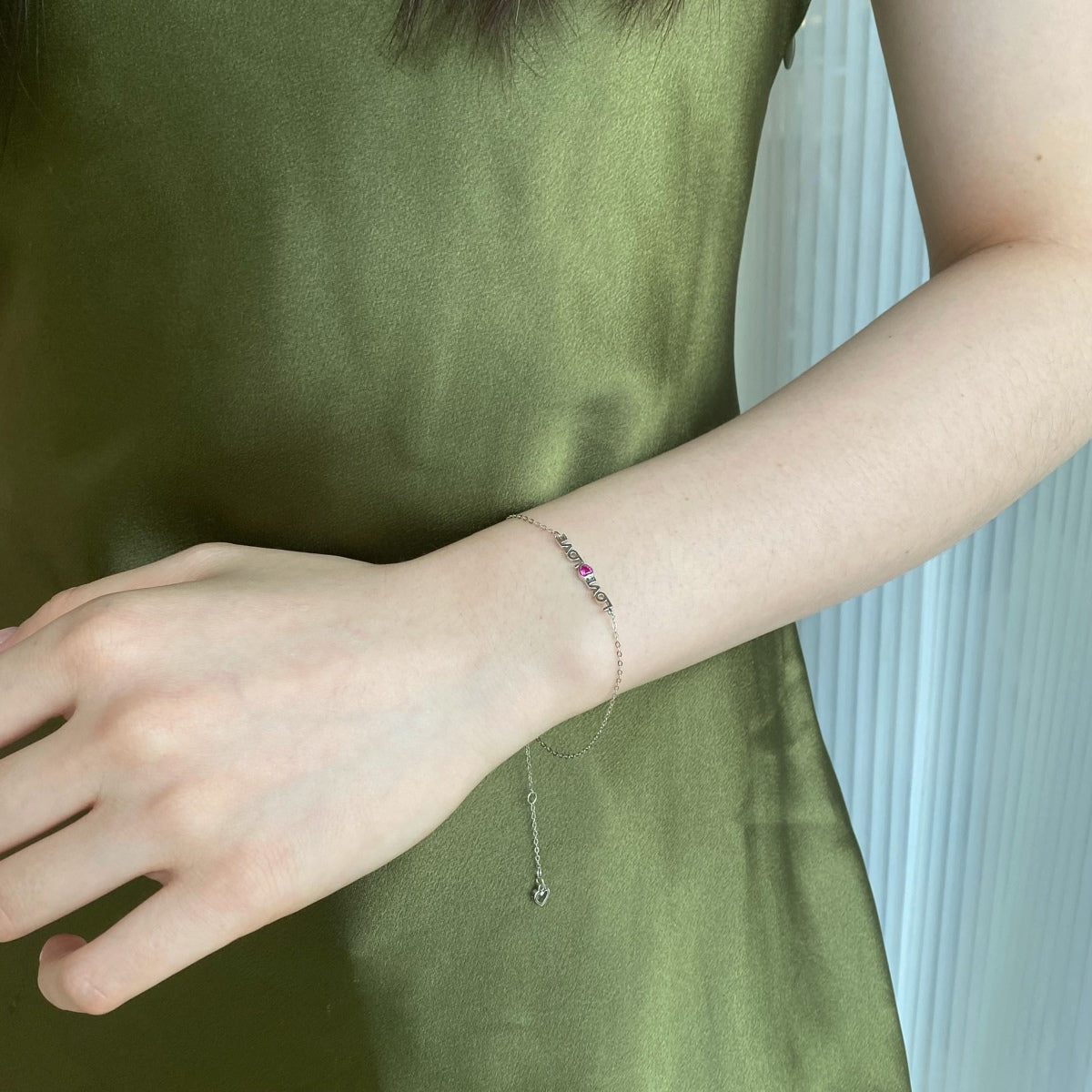 [GALE]Romantic Heart Shape Lover Bracelet