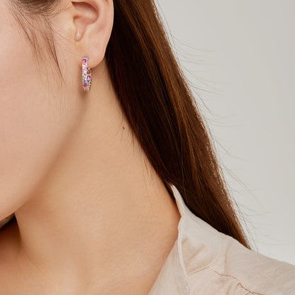 [GALE]Unique Round Cut Daily Earrings