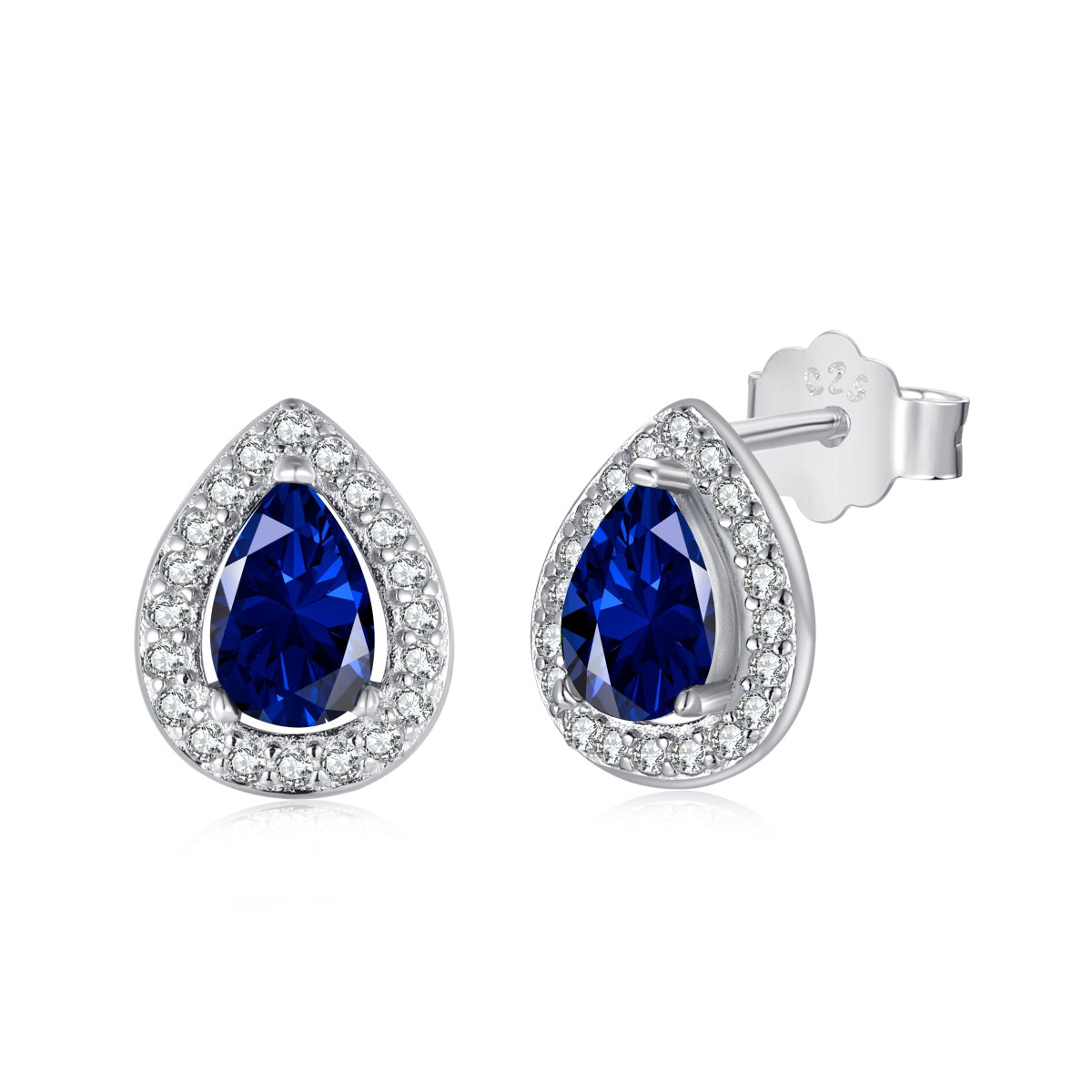 [GALE]Luxurious Water Drop Shape Earrings