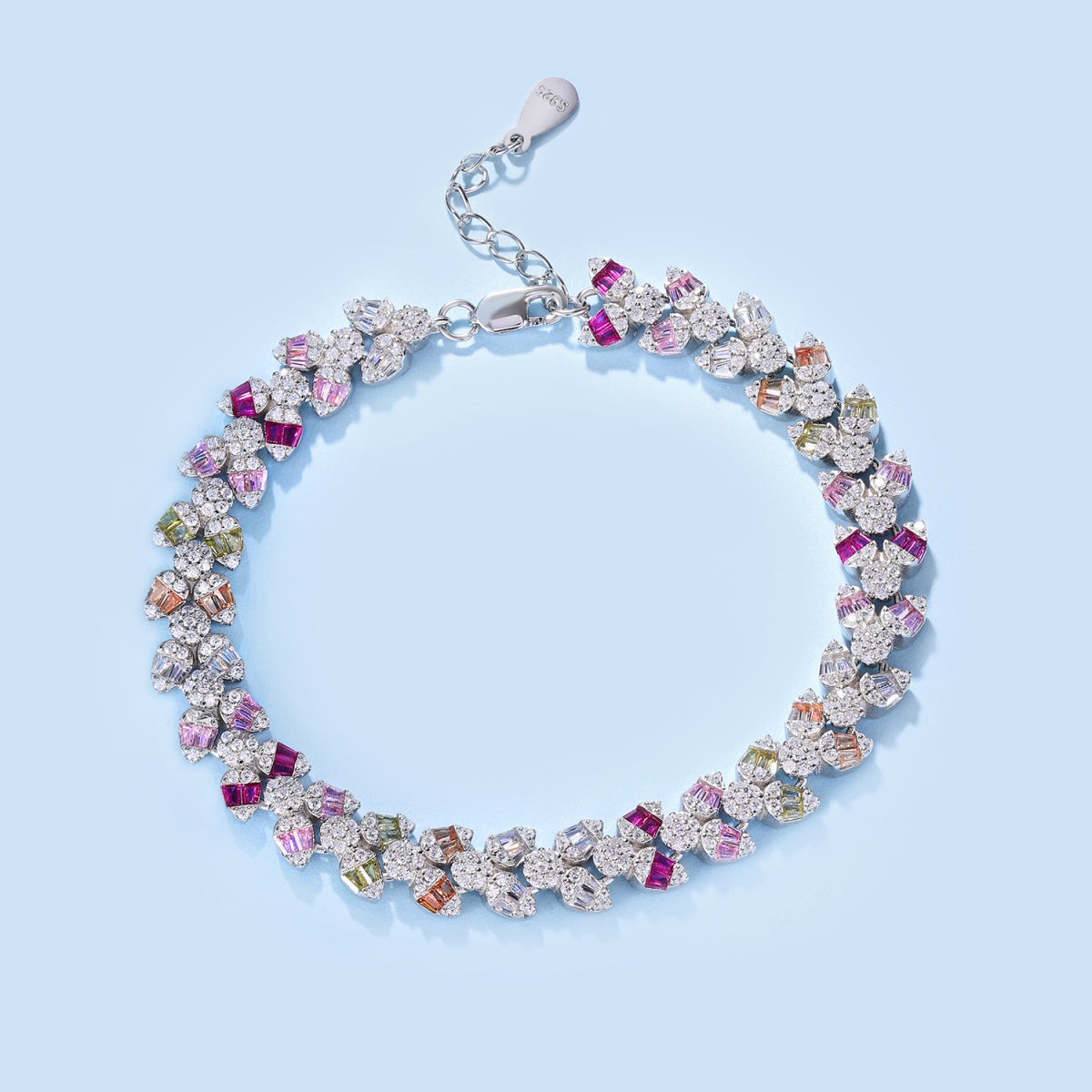 [GALE]Dainty Exquisite Flower Shape Daily Bracelet