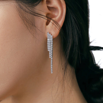 [GALE]Luxurious Dainty Banquet Earrings