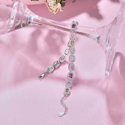 [GALE]Exquisite Ornate Emerald Cut Daily Bracelet