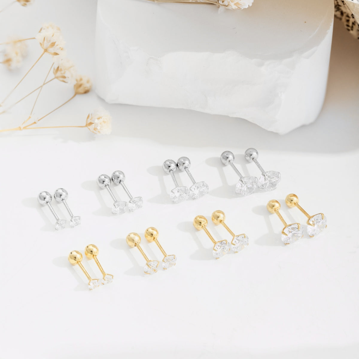 [GALE]Unique U-Shaped Ear Bone Earrings