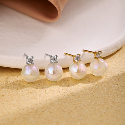 [GALE]Symphony Mermaid Pearl Earrings