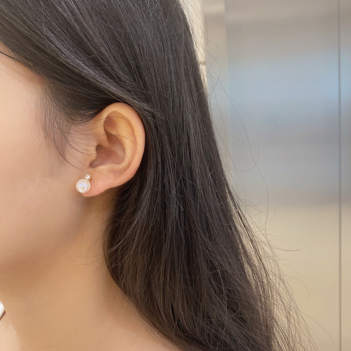 [GALE]Symphony Mermaid Pearl Earrings