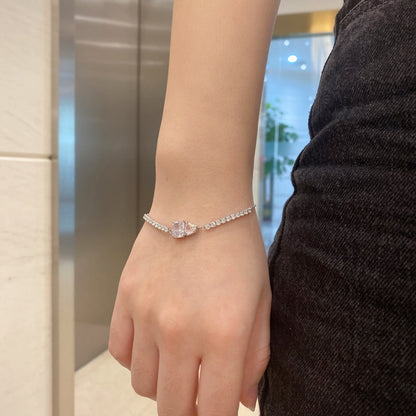 [GALE]Dazzling Unique Multi Shape Lover Bracelet