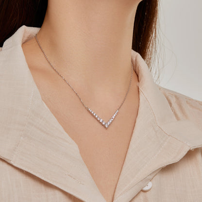 [GALE]Ornate Round Cut Necklace