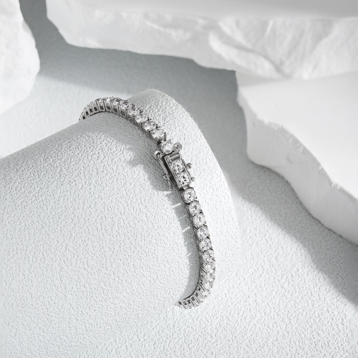 [GALE]Radiant Colorful Round Cut Party Bracelet