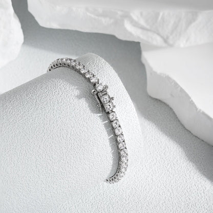 [GALE]Radiant Colorful Round Cut Party Bracelet