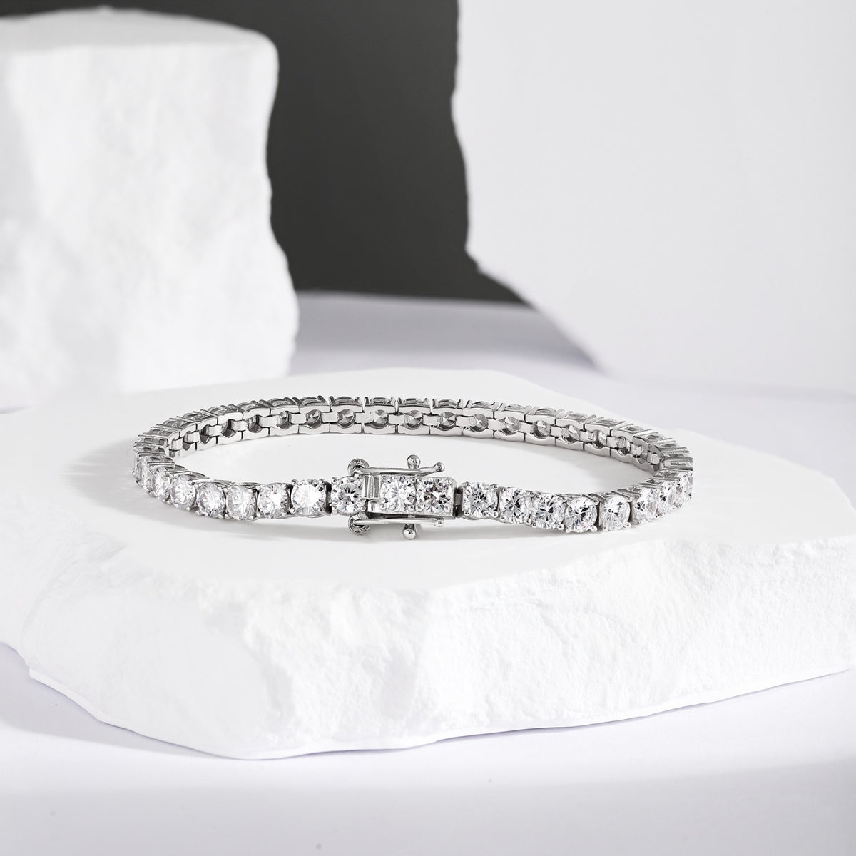 [GALE]Radiant Colorful Round Cut Party Bracelet