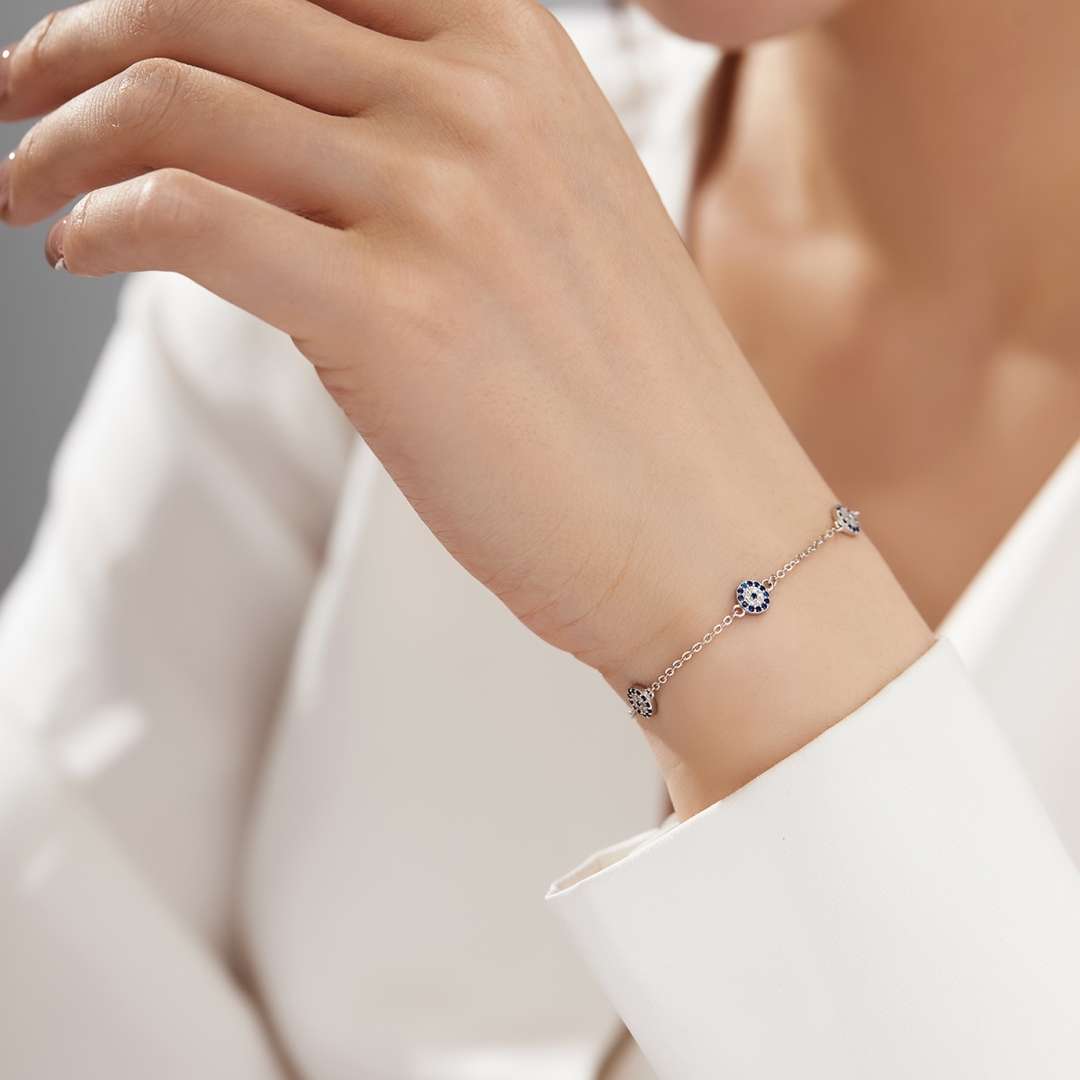 [GALE]Delicate Round Shape Pendent Necklace