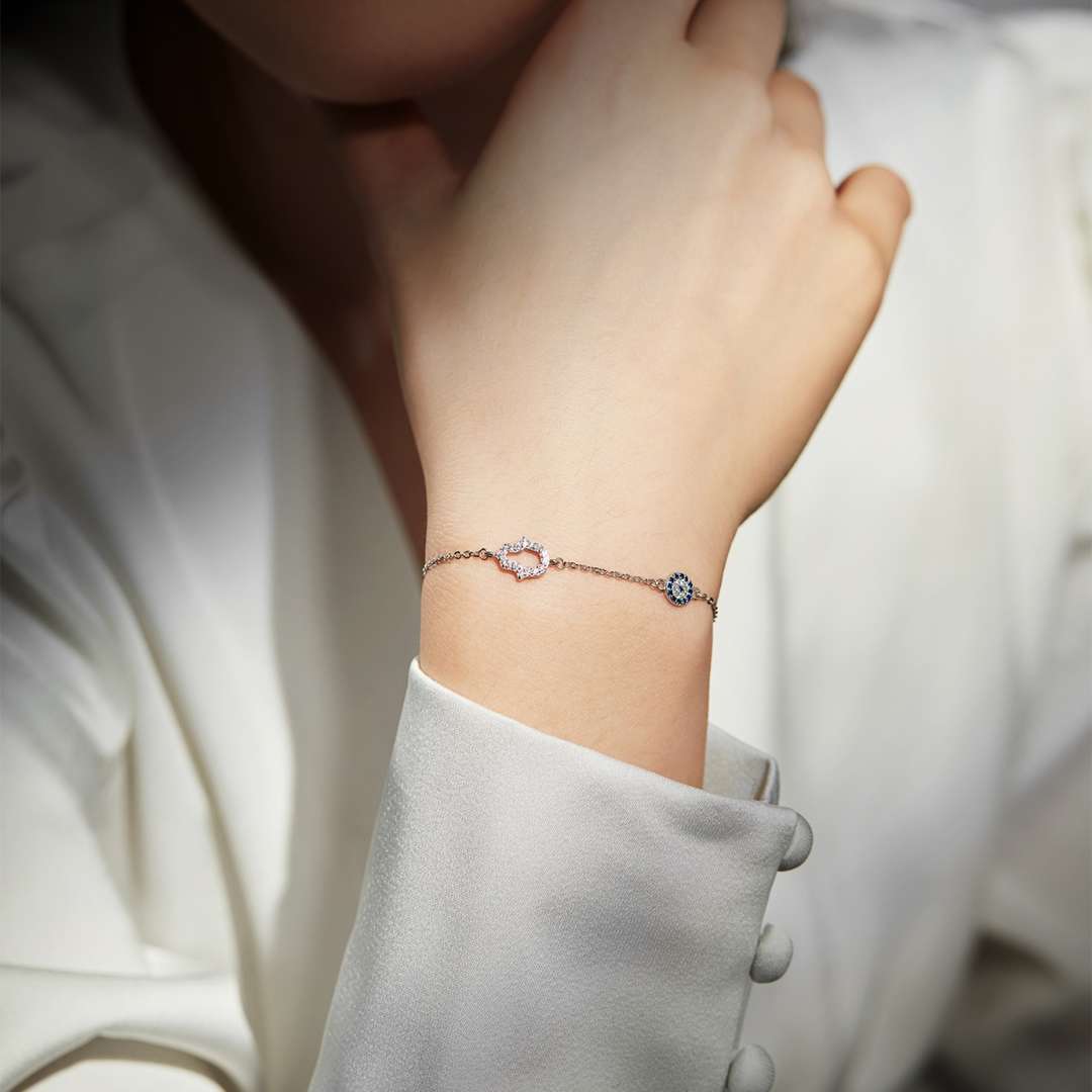 [GALE]Gost Shape & Round Shape Necklace