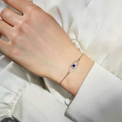 [GALE]Devil's Eye Hollow Design Bracelet