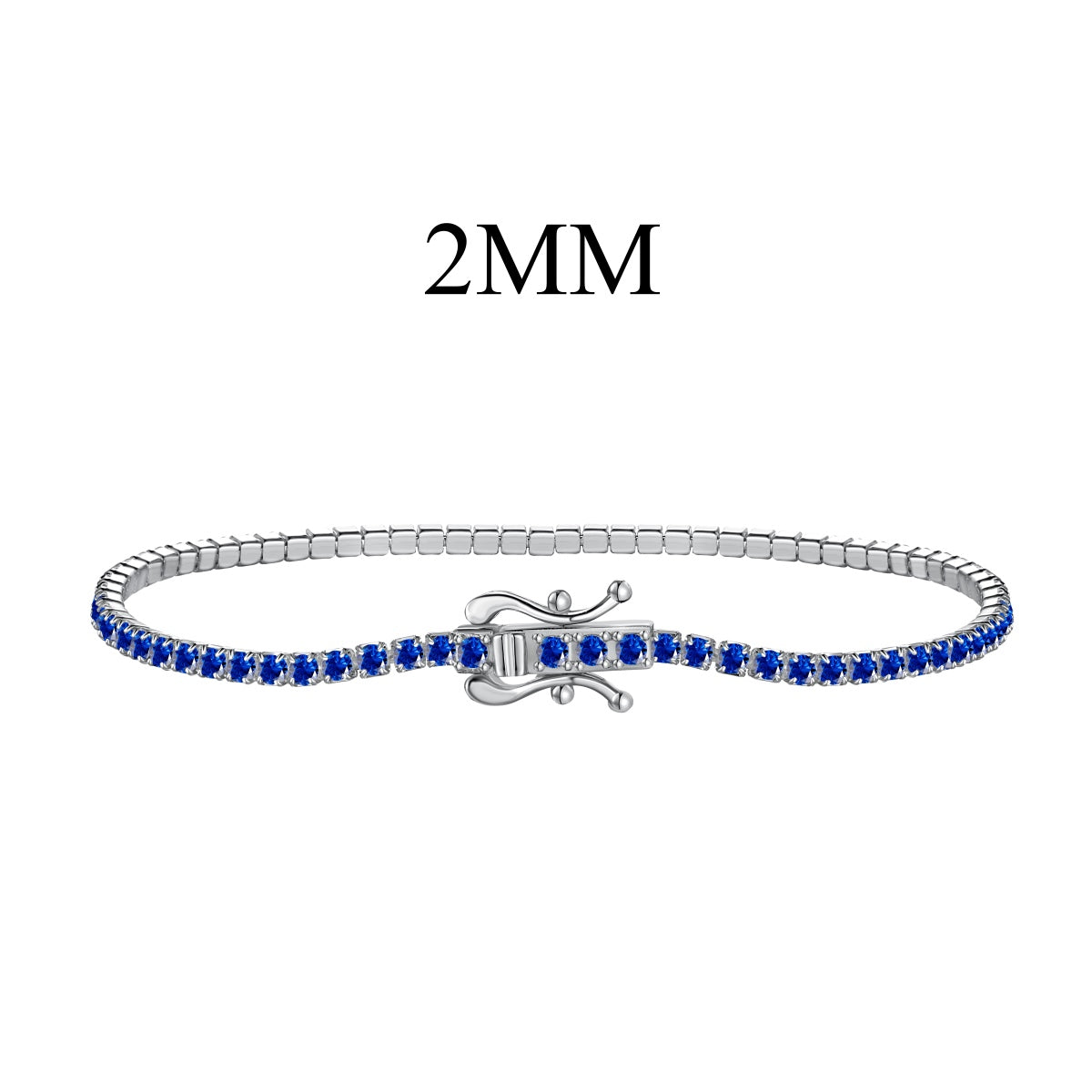 [GALE]Radiant Colorful Round Cut Party Bracelet