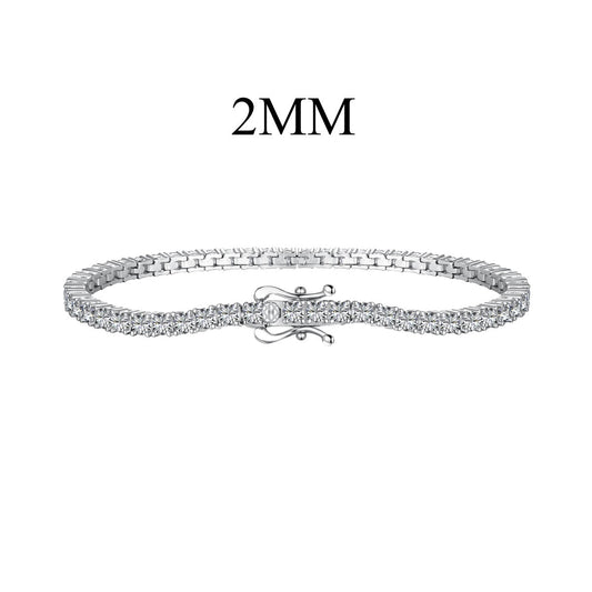 [GALE]Dazzling Exquisite Round Cut Daily Bracelet