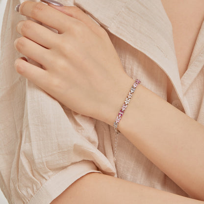 [GALE]Unique Colorful Butterfly Shape Party Bracelet