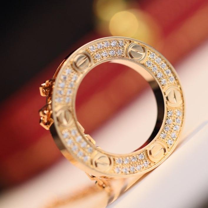 [GALE]LOVE NECKLACE ADJUSTABLE ROSE GOLD