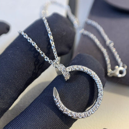 [GALE]JUSTE NECKLACE SILVER DIAMONDS