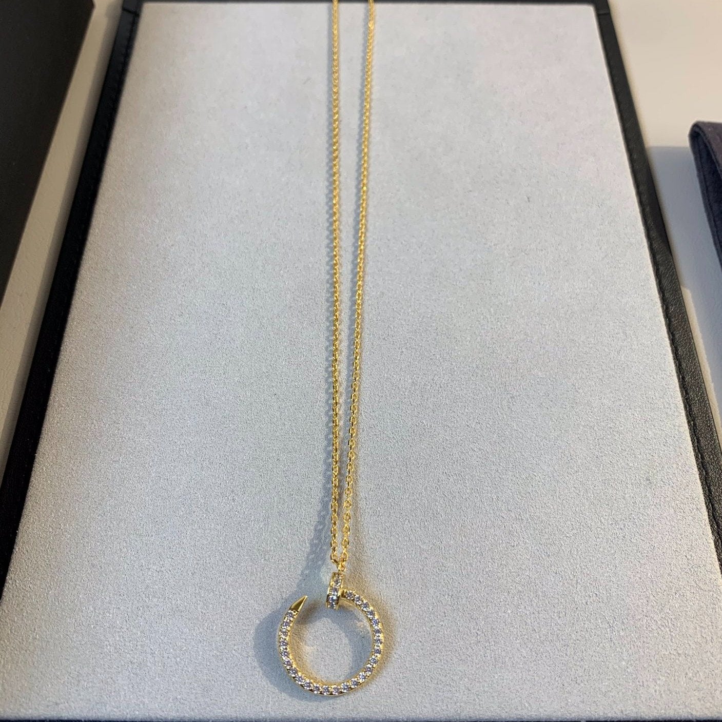 [GALE]JUSTE NECKLACE GOLD DIAMONDS