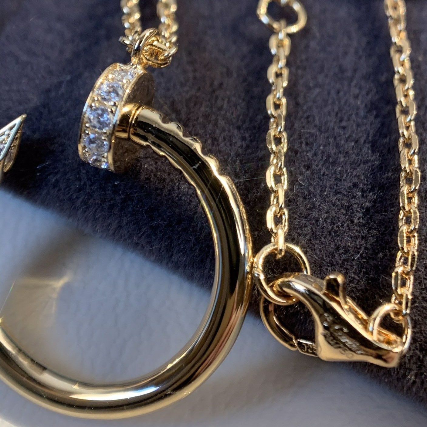 [GALE]JUSTE NECKLACE PINK GOLD