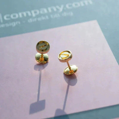 [GALE]LOVE EARRINGS GOLD 10MM