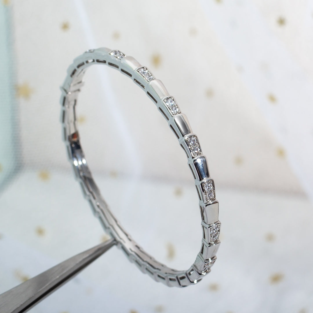 [GALE]SERPENTI BRACELET SILVER DIAMOND