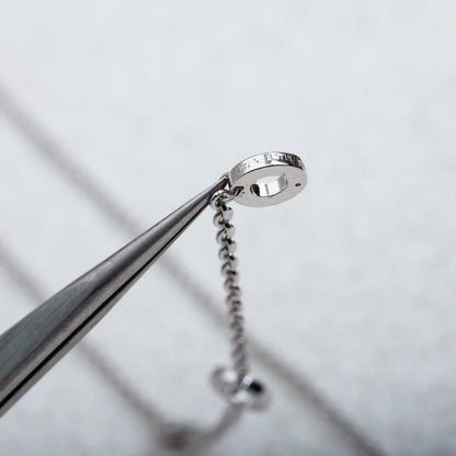 [GALE]PARENTESI NECKLACE SILVER