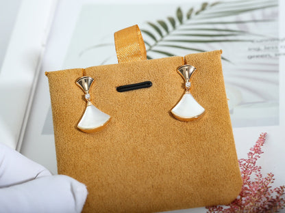 [GALE]DREAM MOP PINK GOLD EARRINGS