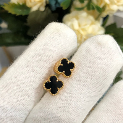 [GALE]CLOVER MINI GOLD EARRINGS