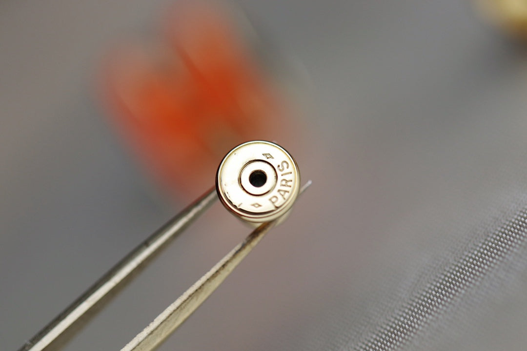 [GALE]MINI POP H EARRINGS ORANGE