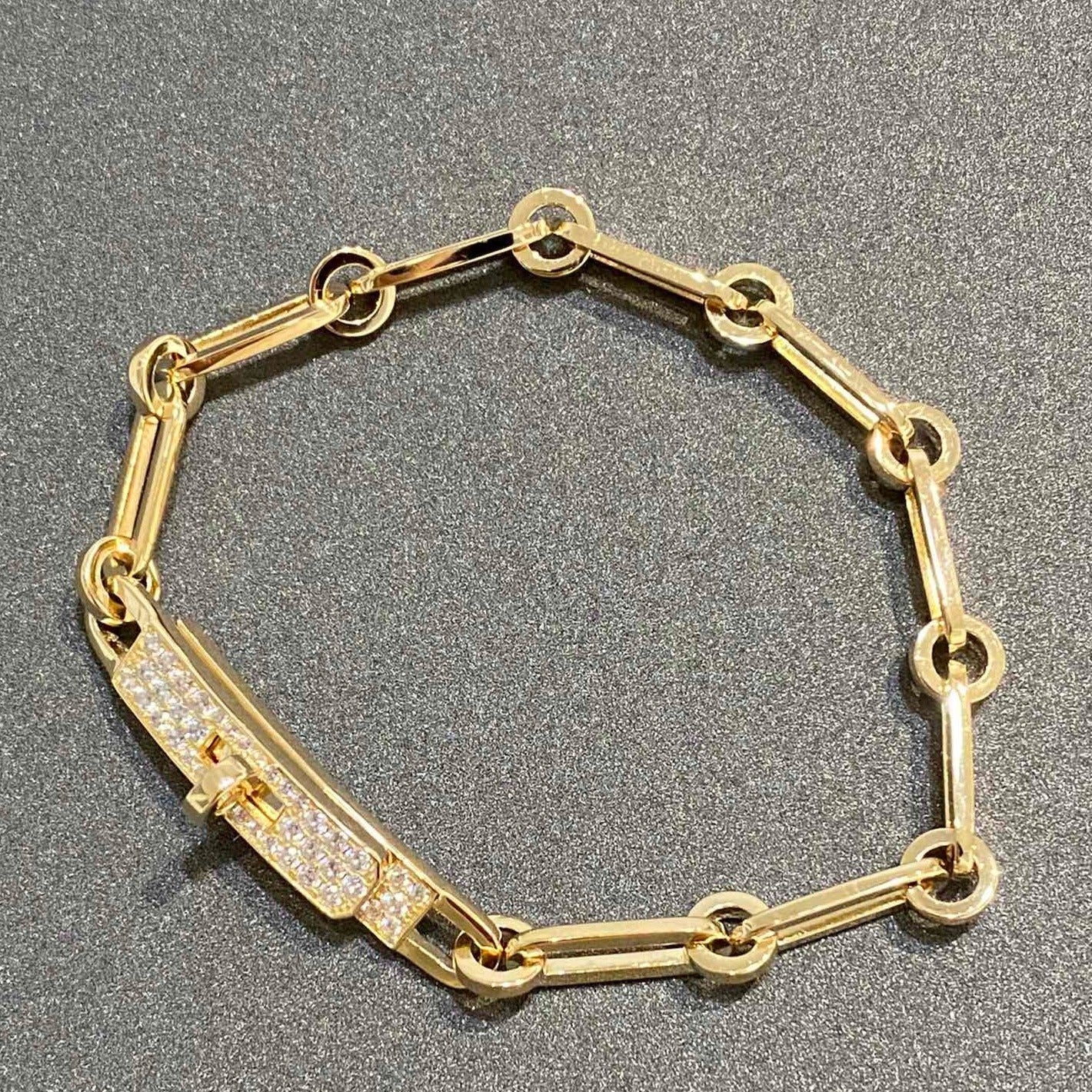 [GALE]CHAINE BRACELET SMALL MODEL DIAMOND