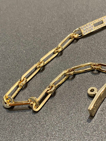 [GALE]CHAINE BRACELET SMALL MODEL DIAMOND