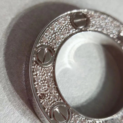 [GALE]LOVE NECKLACE ADJUSTABLE SILVER