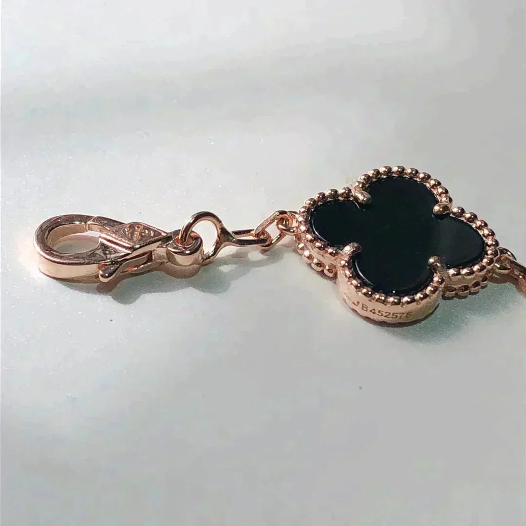 [GALE]CLOVER 5 MOTIFS MULTICOLOR BRACELET