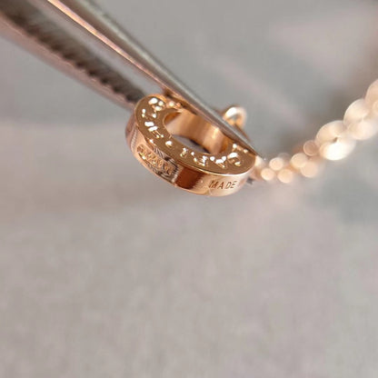 [GALE]ZERO 1 NECKLACE PINK GOLD