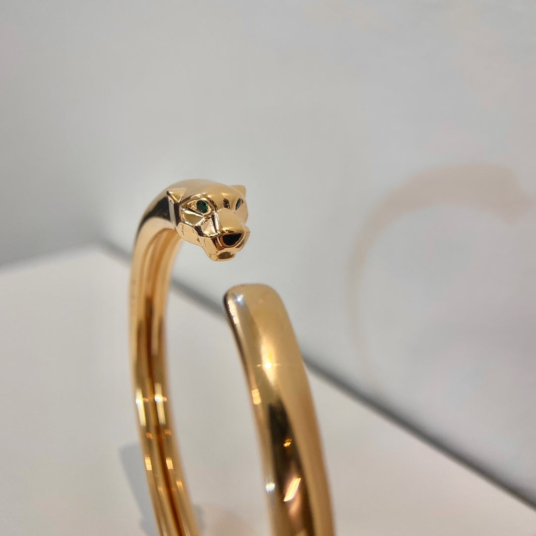 [GALE]PANTHERE GOLD OPEN BRACELET