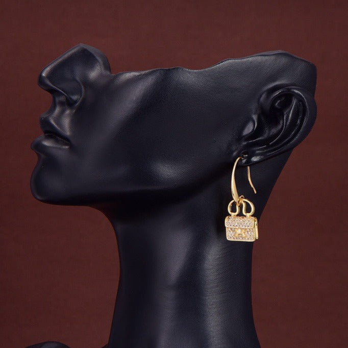 [GALE]KELLY DIAMOND EARRINGS