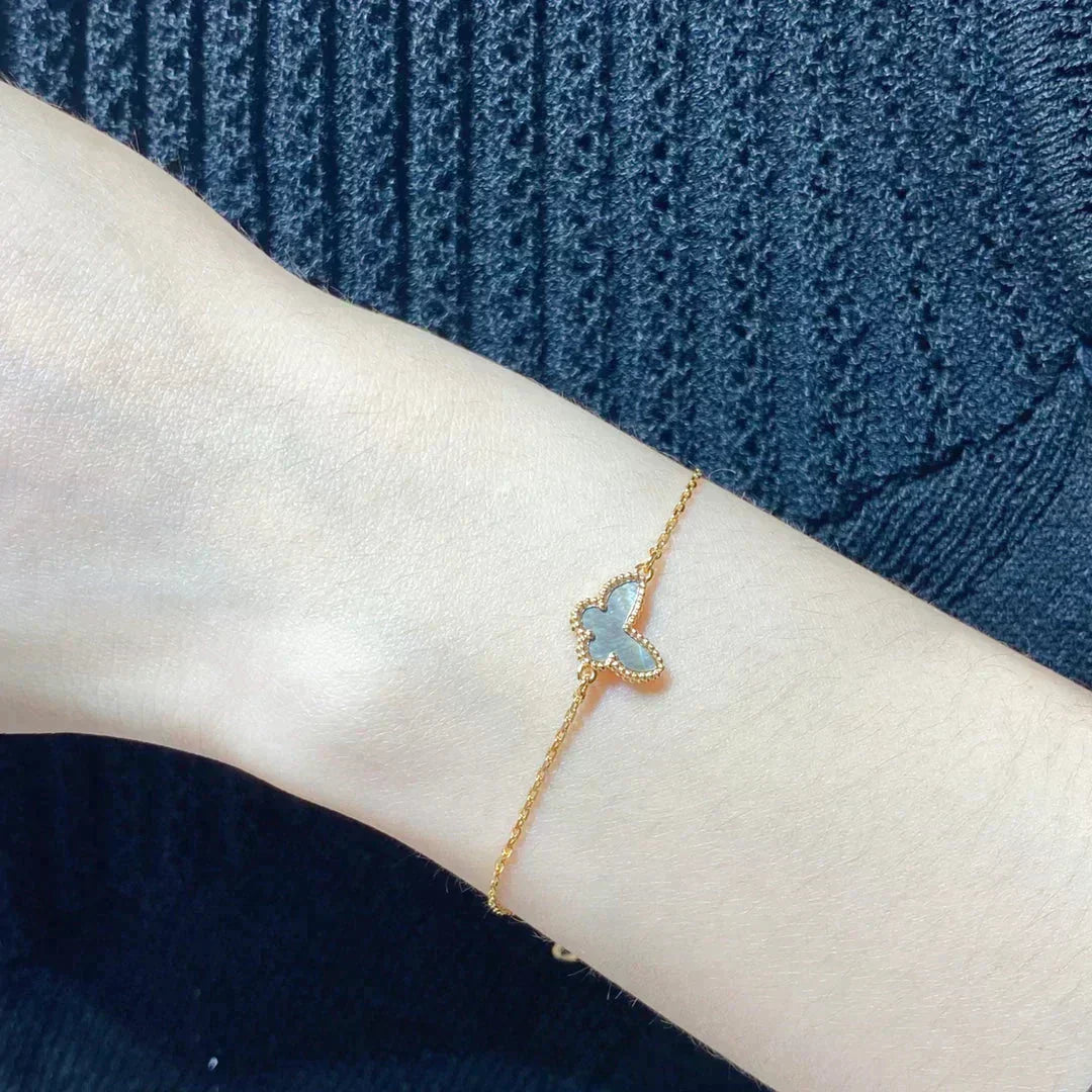 [GALE]BUTTERFLY DARK MOP BUTTERFLY BRACELET