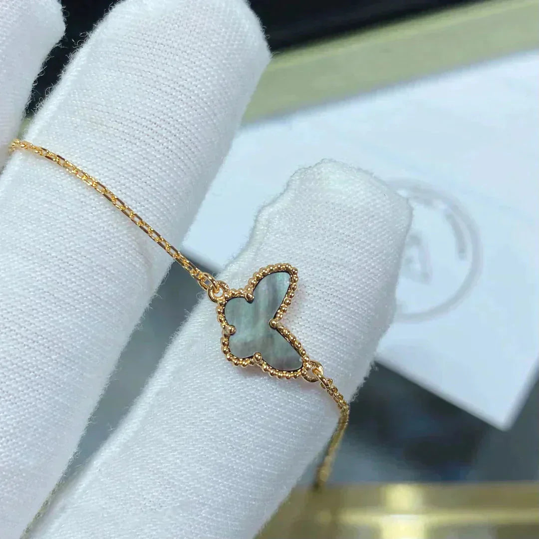 [GALE]BUTTERFLY DARK MOP BUTTERFLY BRACELET