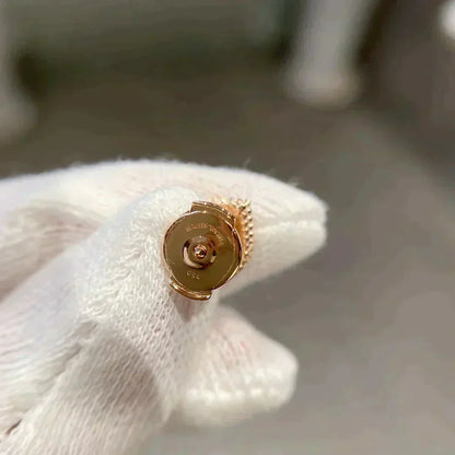 [GALE]HEART CARNELIAN STUD EARRINGS