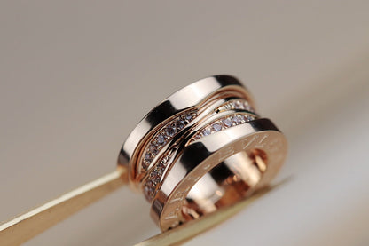 [GALE]ZERO 1 PINK GOLD DIAMOND NECKLACE