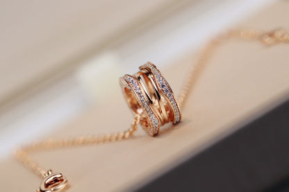 [GALE]ZERO 1 PINK GOLD NECKLACE